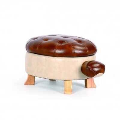 Animal footstool - Brown Tortoise