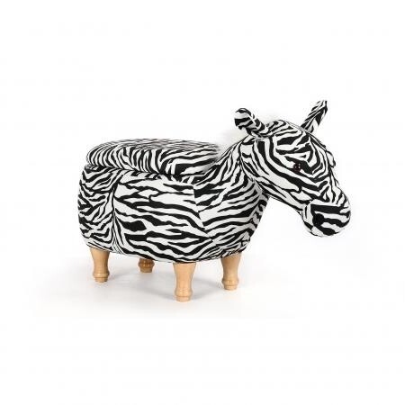 Animal footstool - Zebra