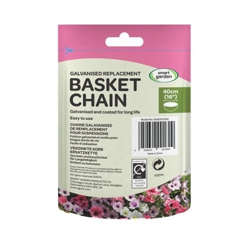 Galvanised 3 way Replacement Basket Chain
