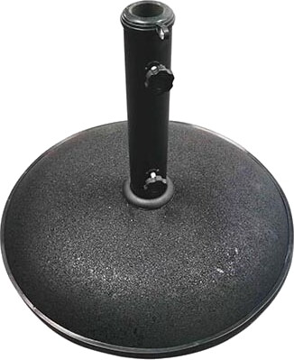 Concrete Parasol Base - Black (25kg)