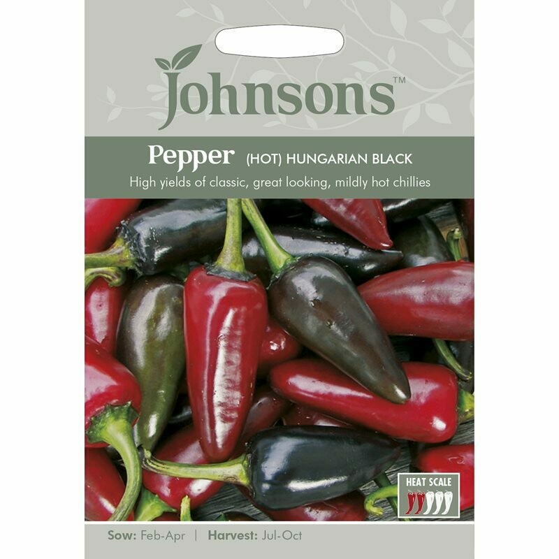 Pepper (Hot) Hungarian Black