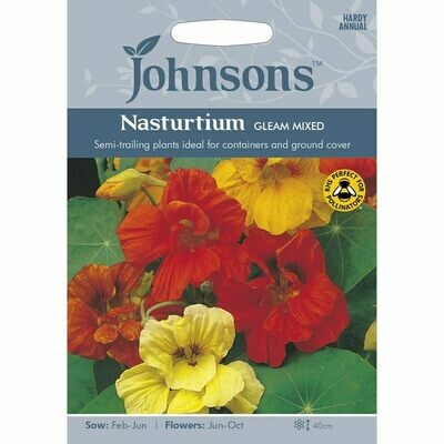 Nasturtium Gleam Mixed