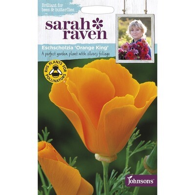 Sarah Raven Eschscholzia Orange King