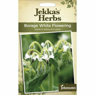 Jekka&#39;s Herbs Borage White Flowering