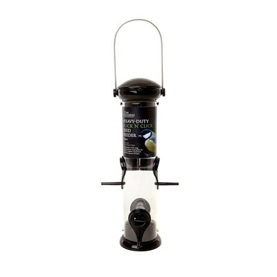 Heavy Duty Flick n Click Seed Feeder - 4 Port
