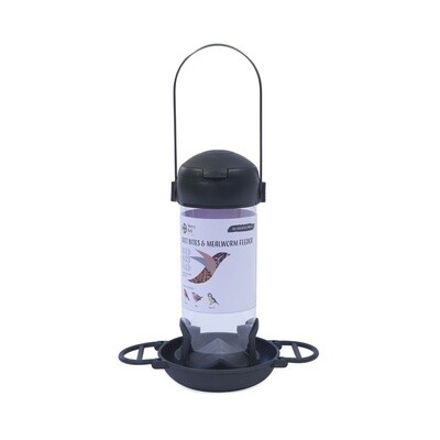 Essentials Wild Bird Suet Bites And Mealworm Feeder