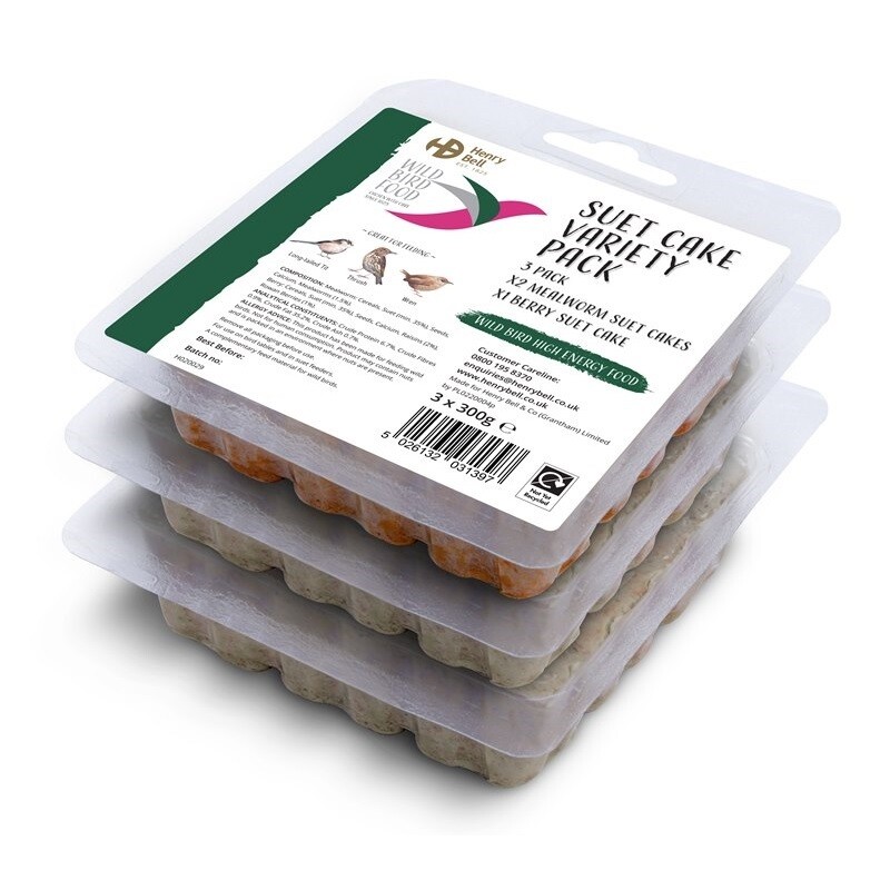 Suet Cake Variety 3 Pack