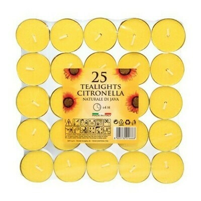 Citronella Tealights x 25