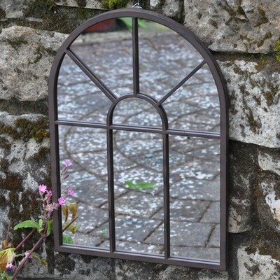 Provencial Metal Outdoor Mirror