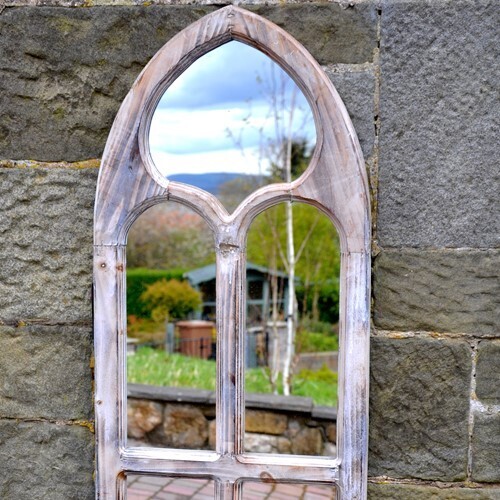 St Peters Gothic Garden Mirror