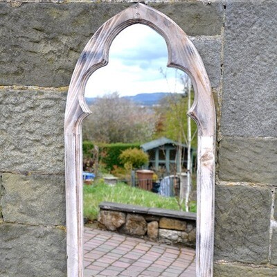St Martin Gothic Garden Mirror