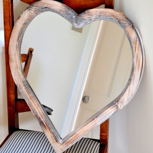 Heart Mirror - Large