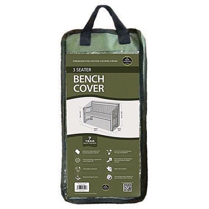 3 Seater Bench Cover - Green