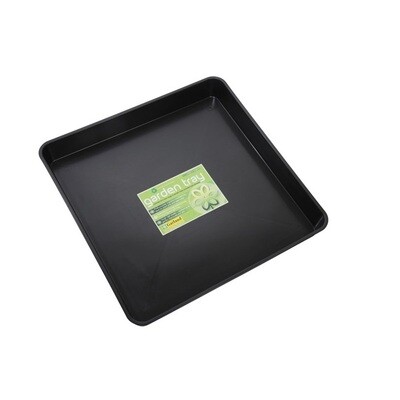 Value Square Garden Tray - Black