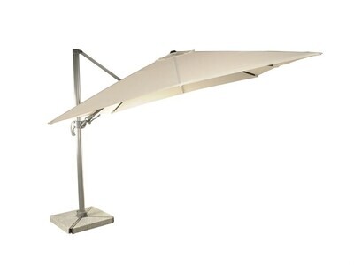 2.7m Lichfield Square Sand Parasol, Cover and Base