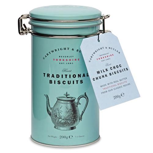 C&amp;B Chocolate Chunk Biscuits in Tin 