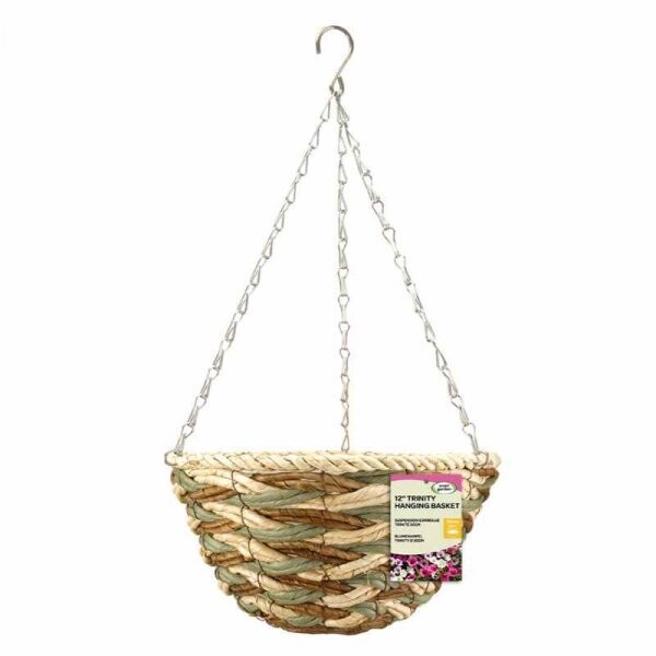 12in Trinity Hanging Basket