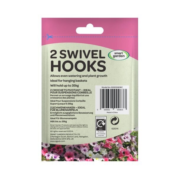 Swivel Hooks, 2 Pack