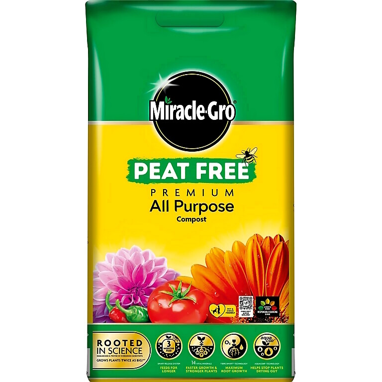 Miracle-Gro Premium All Purpose Compost 10L