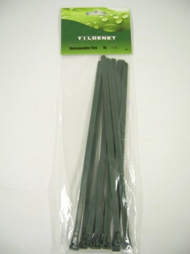 Tildenet Pack of 10 Releasable Nylon Ties