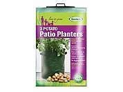 Pack of 3 Easy To Use Potato Patio Garden Planter