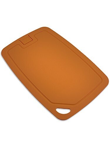Wellos Eco Friendly Antibacterial Chopping Board 30cm X 20cm (Orange)