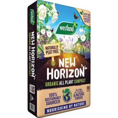 New Horizon Organic All Plant Compost 50L