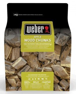 Weber Apple Wood Chunks 1.5kg 