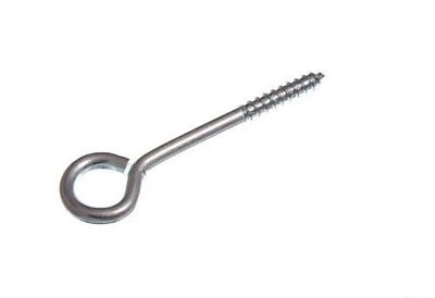Pack of 10 Screw Vine Eyes 3&quot;