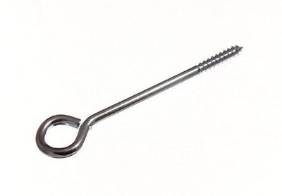 Pack of 10 Screw Vine Eyes 4&quot;
