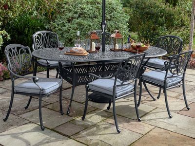 Amalfi 6 Seat Oval Set
