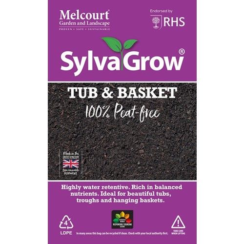 SylvaGrow Tub &amp; Basket Compost 40L