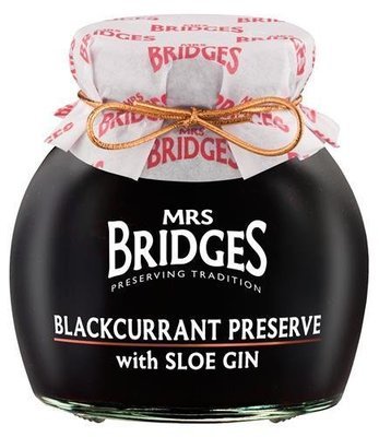 Blackcurrant Preserve with Sloe Gin