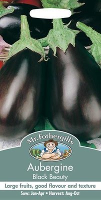 Aubergine Black Beauty Seeds