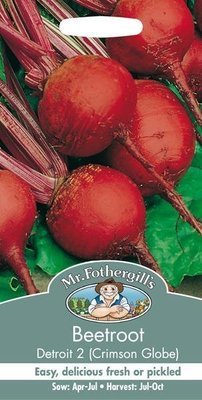 Beetroot Detroit 2 - Crimson Globe Seeds