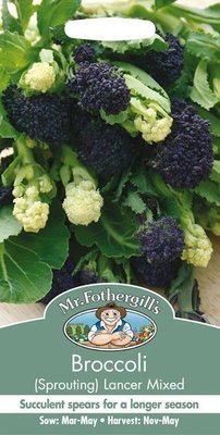 Broccoli (Sprouting) Lancer Mixed Seeds