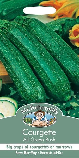 Courgette All Green Bush Seeds