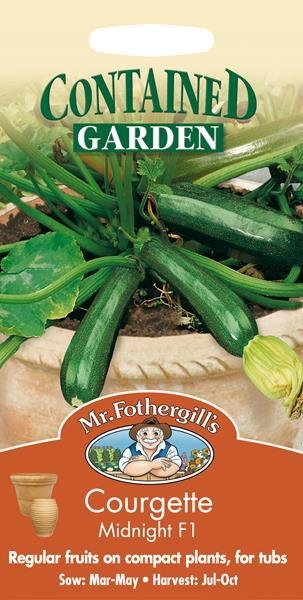 Courgette Midnight F1 Seeds