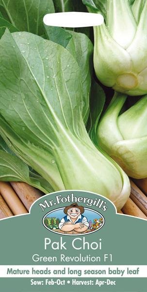 Pak Choi Green Revolution F1 Seeds