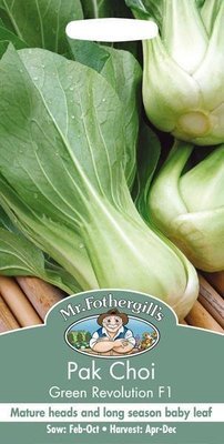 Pak Choi Green Revolution F1 Seeds