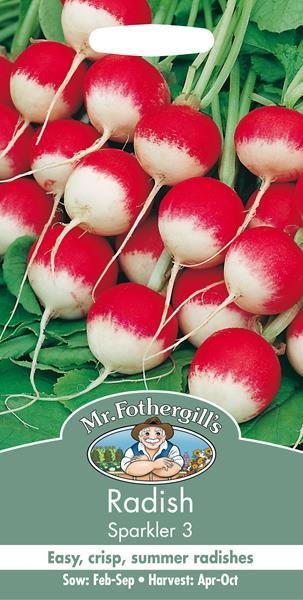 Radish Sparkler 3 Seeds
