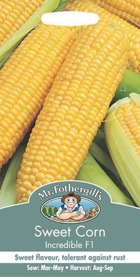 Sweet Corn Incredible F1 Seeds
