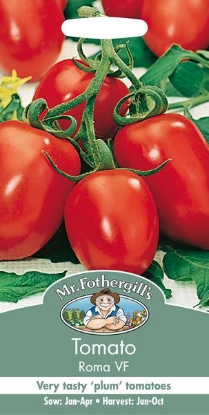 Tomato (Plum) Roma VF Seeds