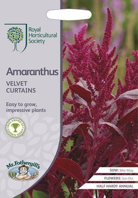 RHS Amaranthus Velvet Curtains