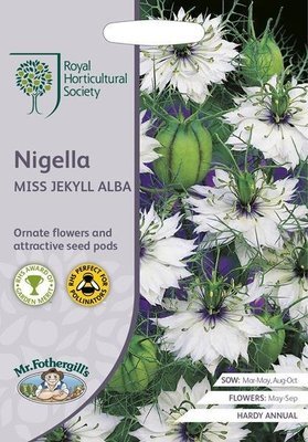 RHS Nigella Miss Jekyll Alba
