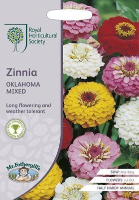 RHS Zinnia Oklahoma Mix