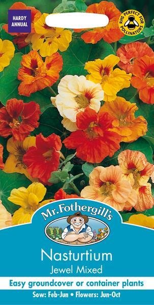 Nasturtium Jewel Mixed Seeds