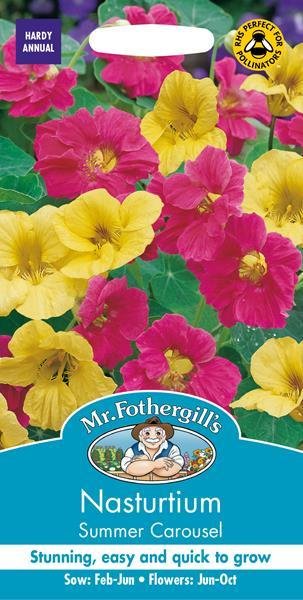 Nasturtium Summer Carousel Seeds