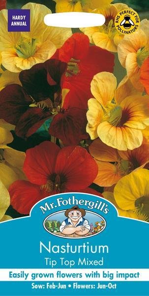 Nasturtium Tip Top Mixed Seeds