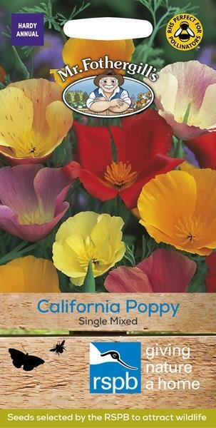 Californian Poppy Single Mixed Seeds